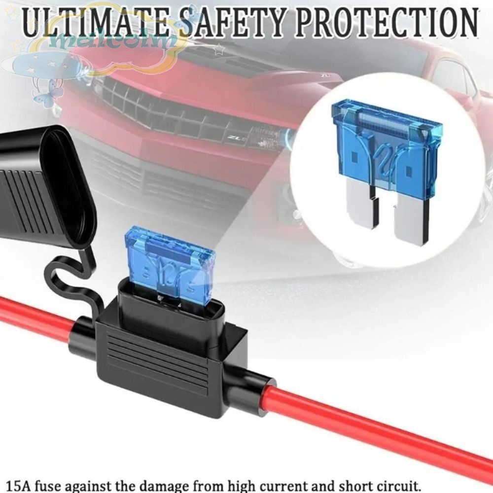 MALCOLM Fuse Terminal O Connector Wire, Quick Release SAE Quick Release