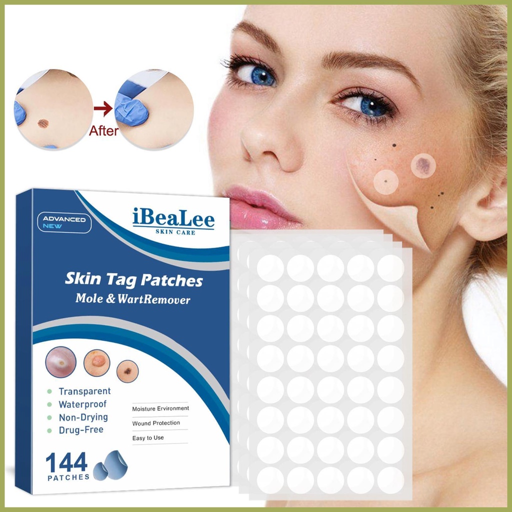 Skin Tag Patch Face Body Warts Remover Plantar Warts Corns Black Moles