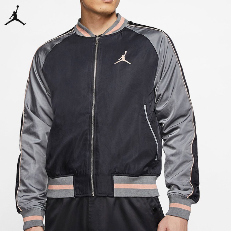 JORDAN Men's Baseball Jackets American Trendy Retro Basketball Jackets