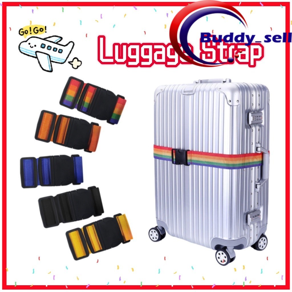 Multifunction Luggage Strap Belt Adjustable Length Packing Straps