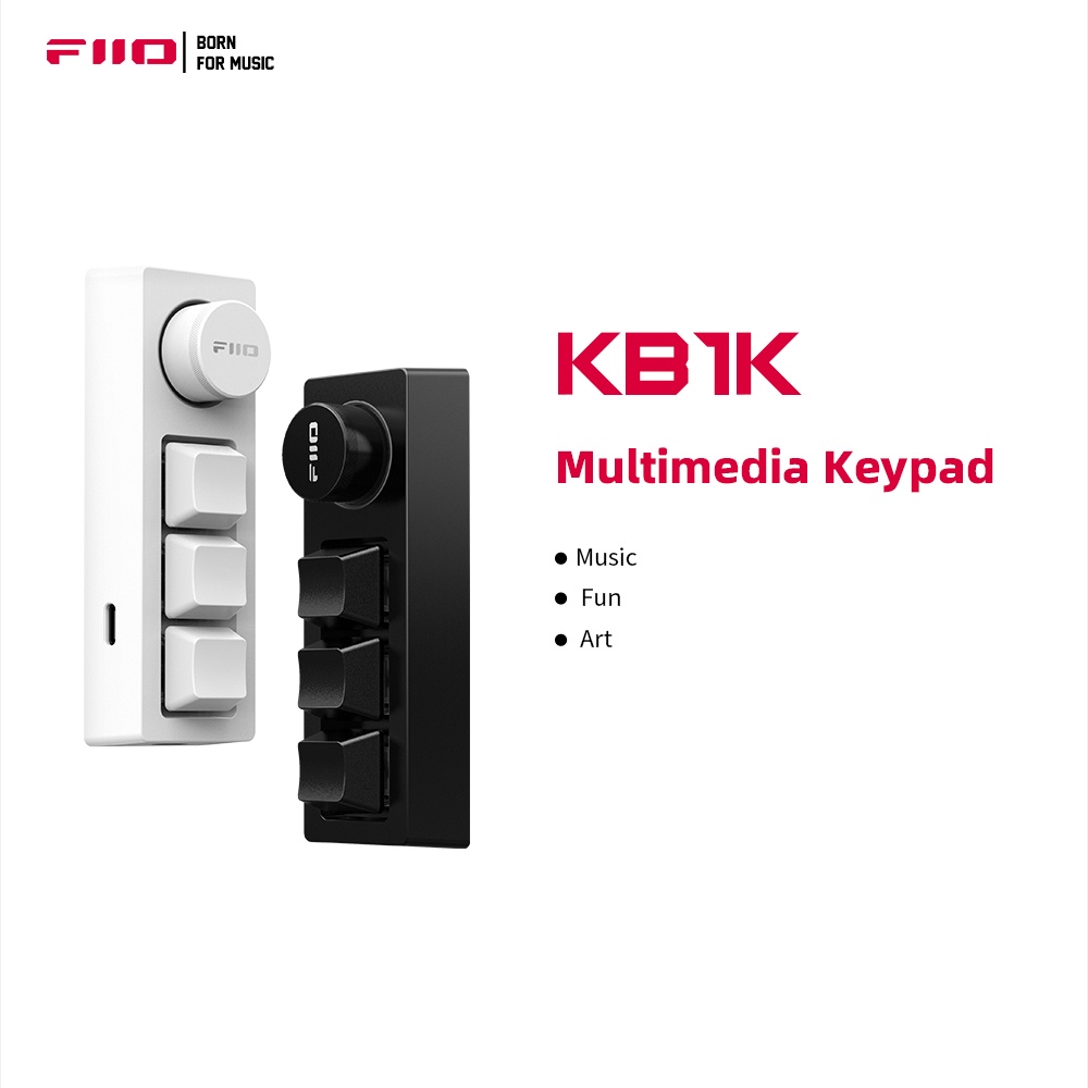 FiiO KB1/KB1K Mechanical Music Remote Keyboard | Shopee Singapore