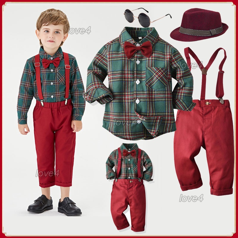 Cute boy hot sale christmas outfits