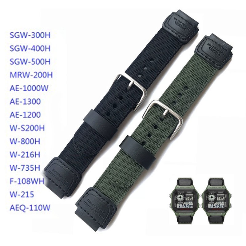 Casio on sale nylon strap