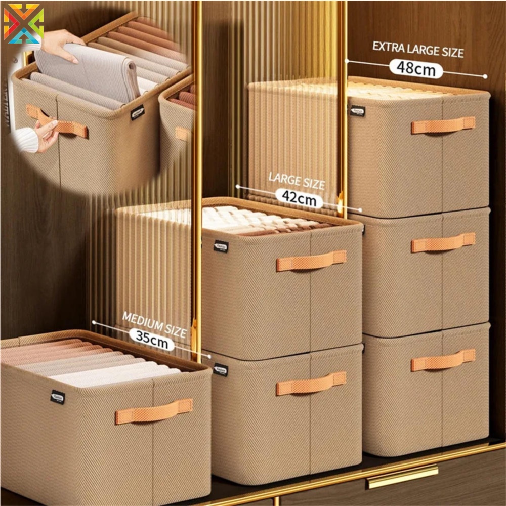 Cabinets Storage Clothes Organizer Boxes With Lid Bedroom Divider