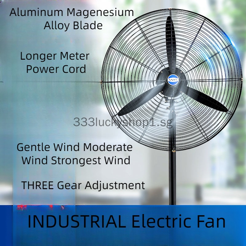 SG Ready Stock to Ship Industrial Pedestal Fans, Commercial Oscillating