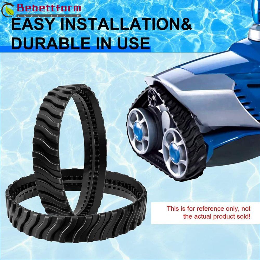 BEBETTFORM 1/2pcs Tracks Tyres Wheel Durable Replace Equipment For