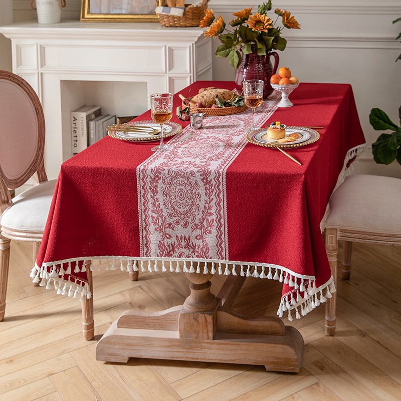 CNY 2024 Spring Festival Decorative Tablecloth Red With Table Runner   Sg 11134201 7rbk2 Lpqbrlz4ux9sdd