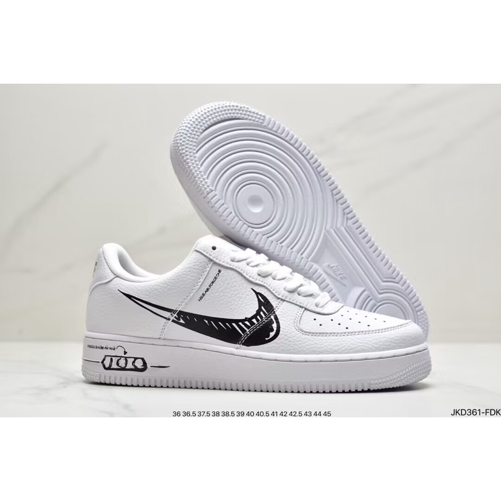 Nike Air Force 1 Low Sketch White Black - CW7581-101