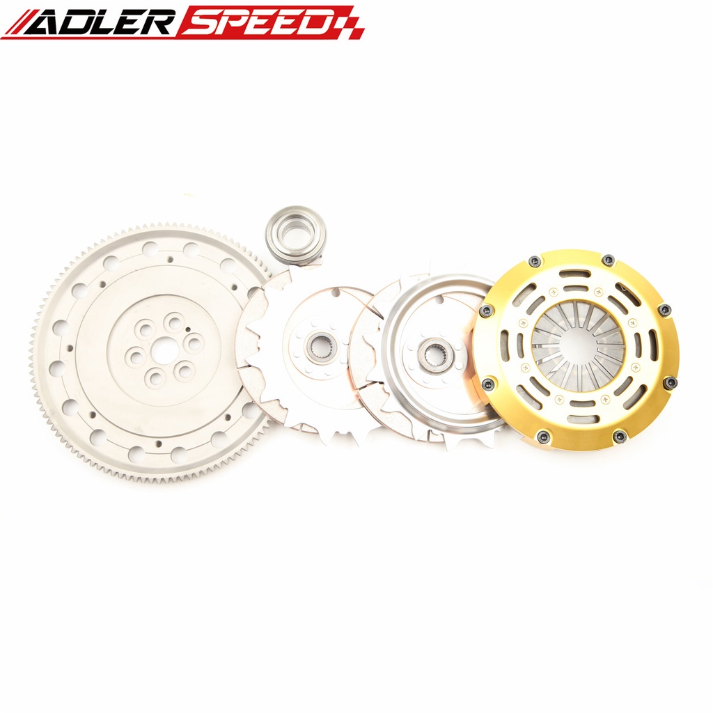 ADLERSPEED Racing Clutch Twin Disc Kit For 19922005 Honda Civic D15