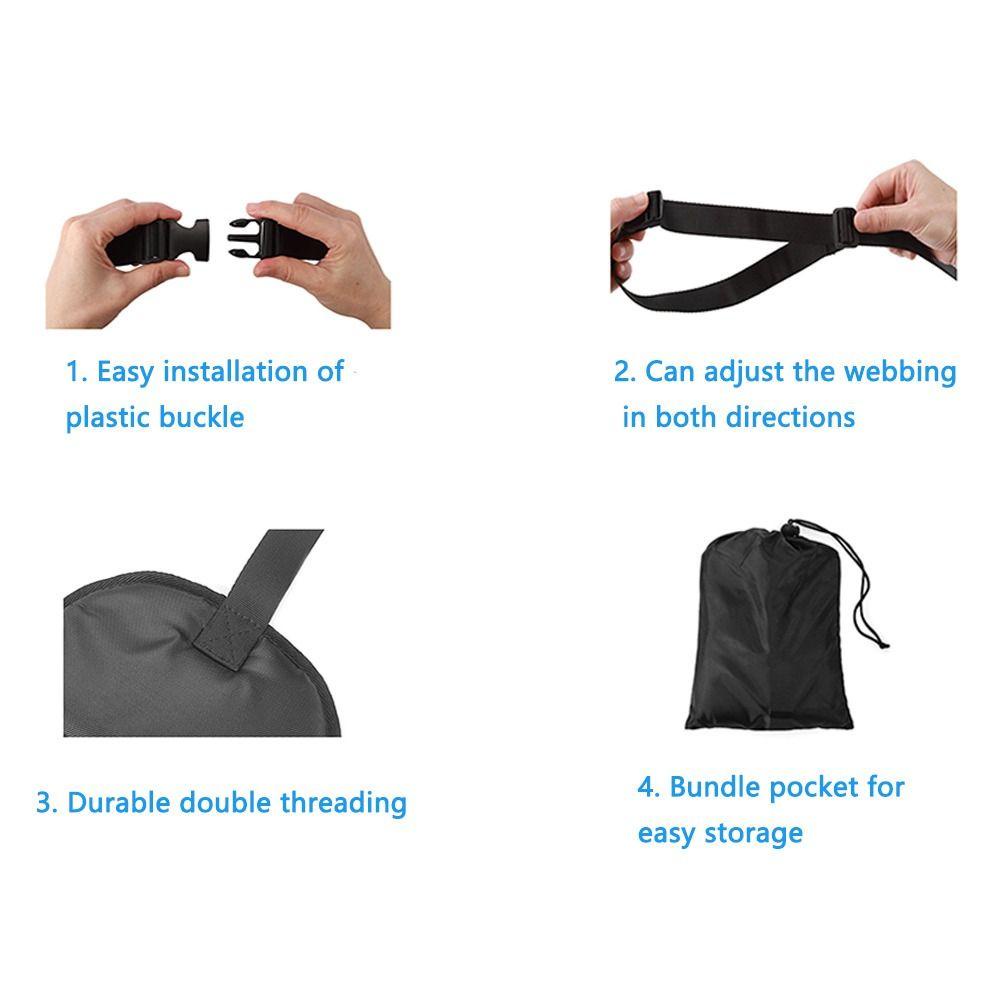 WADEES Leg Rest, Detachable Adjustable Airplane Foot Hammock, Portable ...