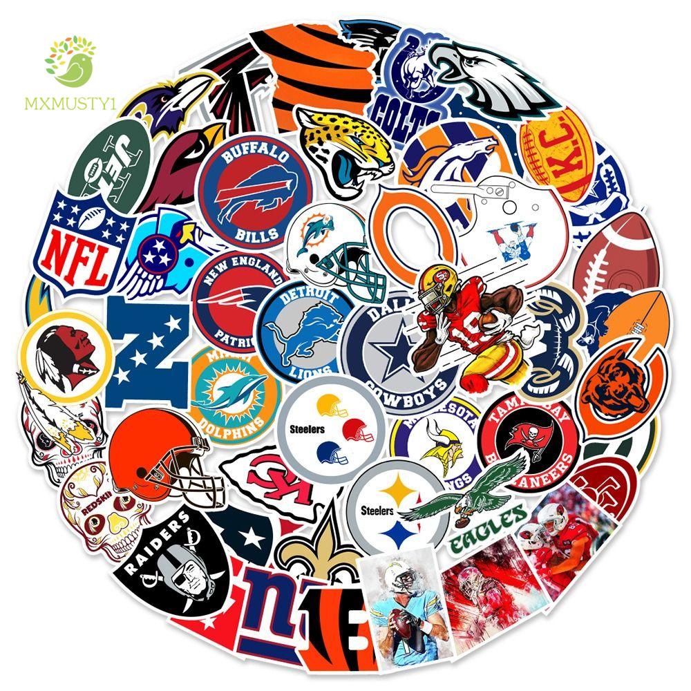 MXMUSTY1 50PCS Basketball Stickers, Pattern Cool Baseball Game Sticker