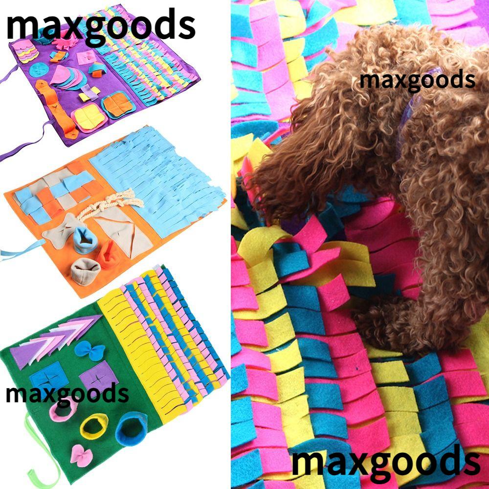 MAXGOODS1 Pet Sniffing Pad Slow Feeding Bowl Dog Play Blanket Snuffle