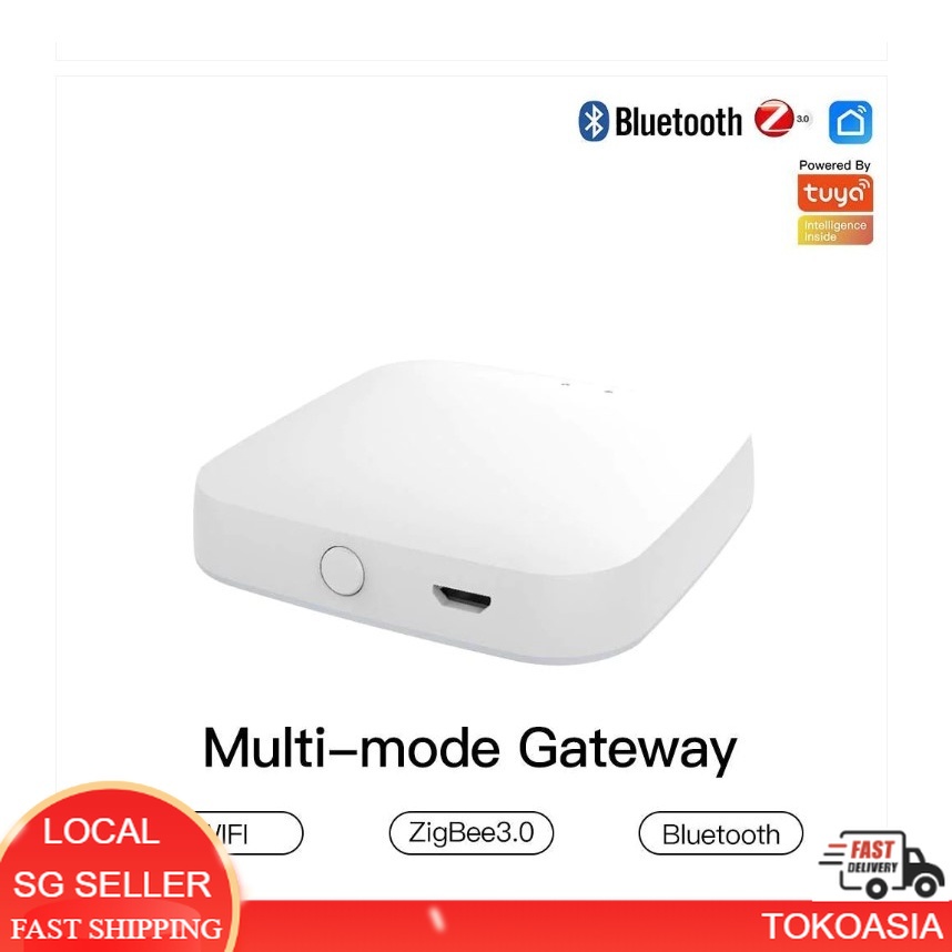 (ZigBee3,BT Mesh,Wifi HUB) (MOES/TUYA SG New 2nd Generation Multi-Mode