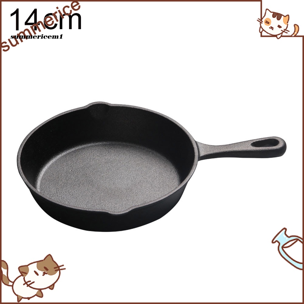 【Ready stock】 Cast Iron Skillet Nonstick Frying Pan Cooking Pot