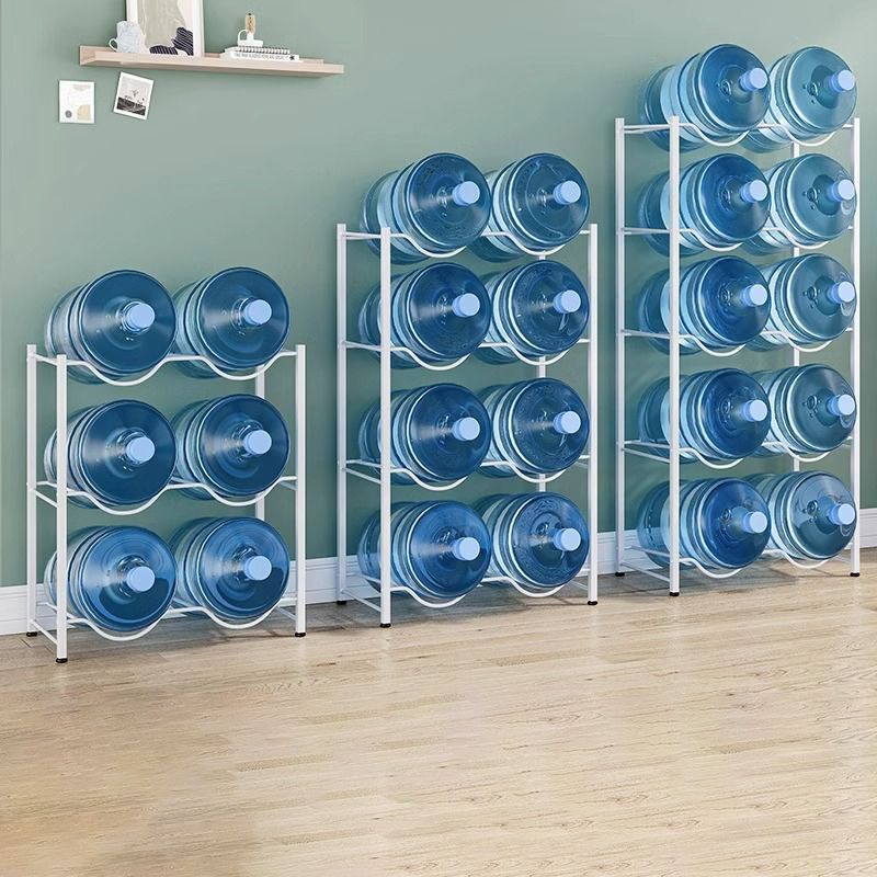 Multi-layer drinking water bucket rack barreled water stand on the ...