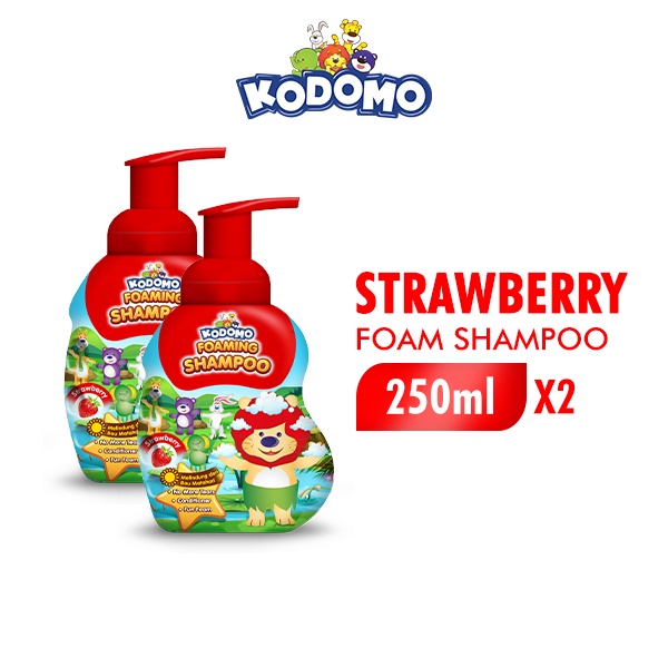Kodomo Shampoo Strawberry Botol 250 ml x2