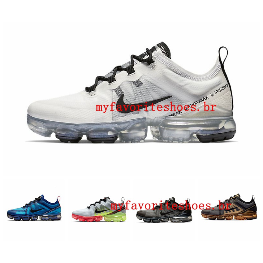 Air VaporMax 2019 Running Shoes Mens Women Breathable Sport Sneakers ...