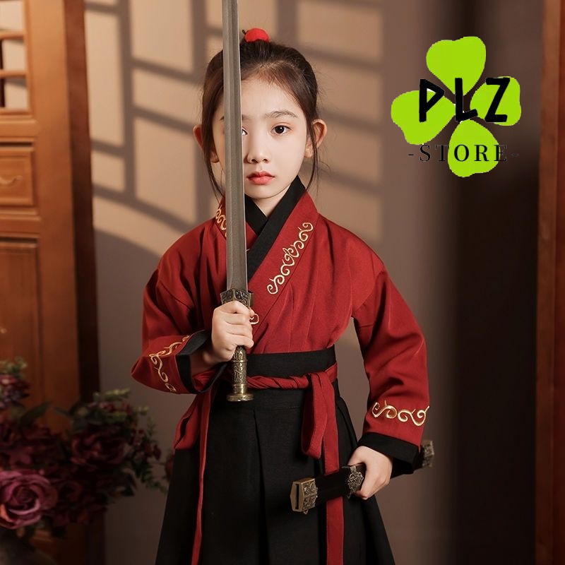 Hua Mulan Hanfu Knight Domineering Performance Costume Martial