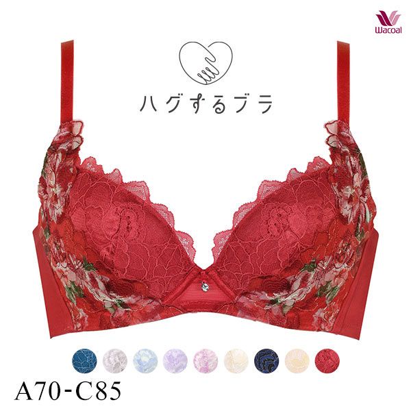 Wacoal Hugging bra BRB488 (Sizes A-C)(40BRB488AC)(Direct from Japan)1