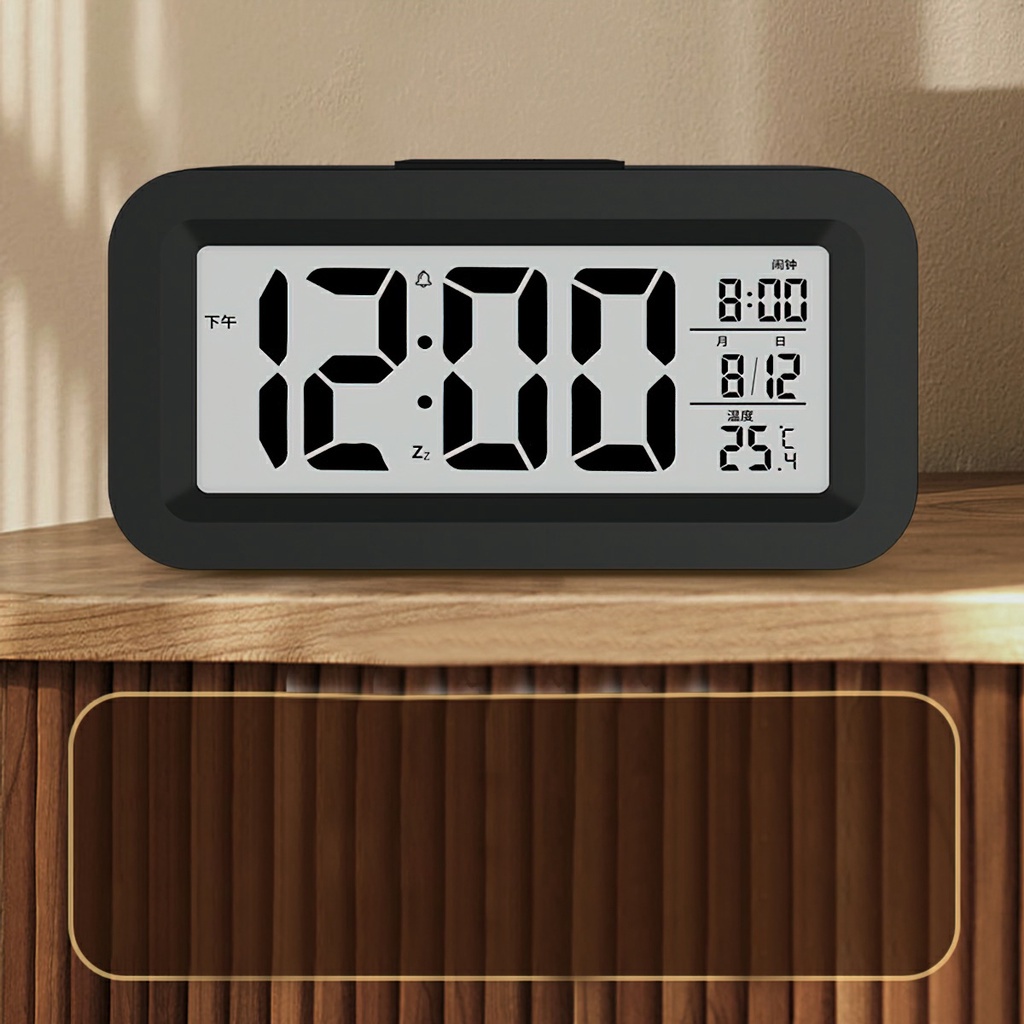 [HCM] Alarm Clock Part Temperature Alarm Clock Lazy Alarm Turn Off