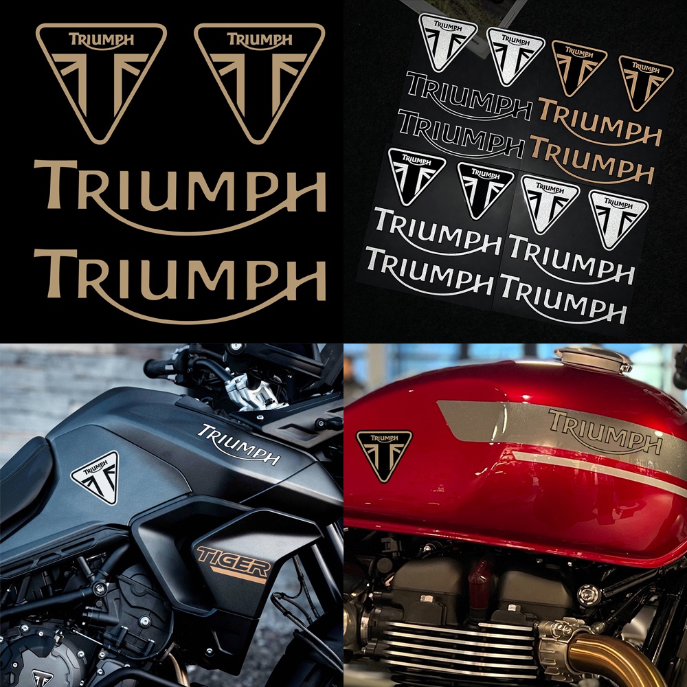 For Triumph Bobber Street Twin TRIUMPH Logo Motorcycle Locomotive Body ...
