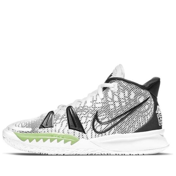 Zoom Kyrie 7 EF HipHop Basketball Shoes White Black Glow Hyper Royal