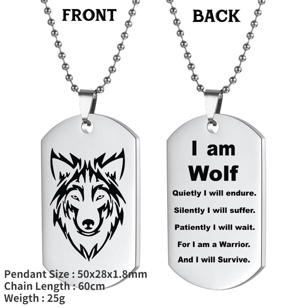 Mens dog hot sale tag locket