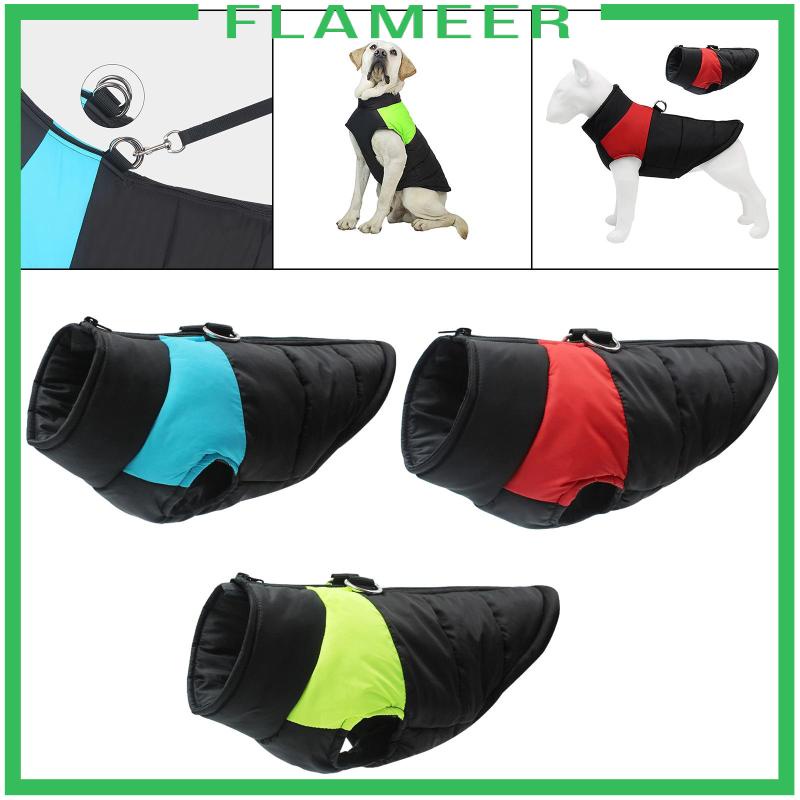 [Flameer] Outdoor Dog Coat Vest, Windproof, Comfortable, Dogs Warm Puppy Jacket for Walking