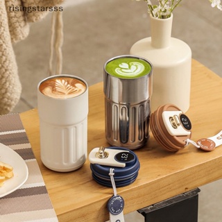 380ml 510ml Smart Thermos Coffee Cup Stainless Steel insulated Cup Digital  LED Temperature Display Mug For Hot/Ice Coffee