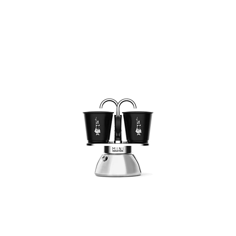 Bialetti Mini Express Induction for 2 cups, & open flame