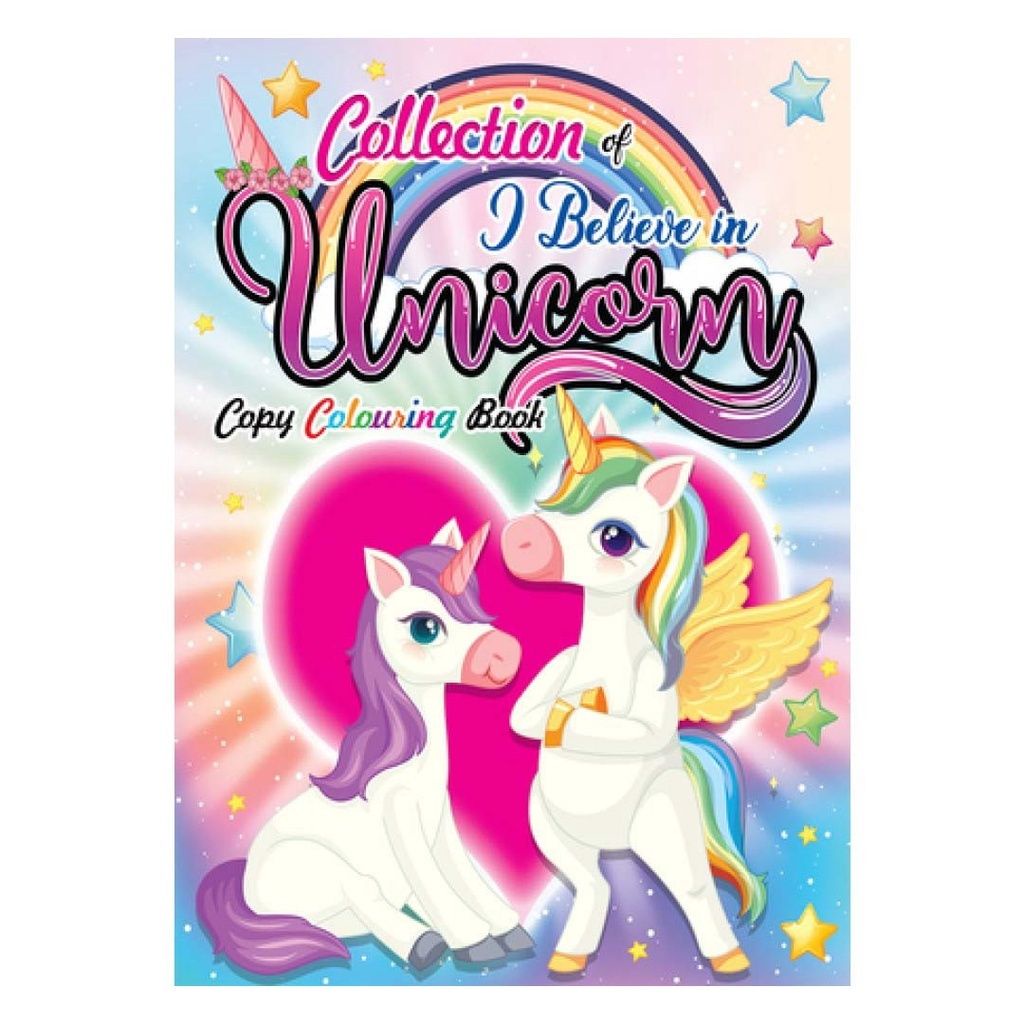 Collection of I Believe in Unicorn (Copy Colouring Book) | Shopee Singapore