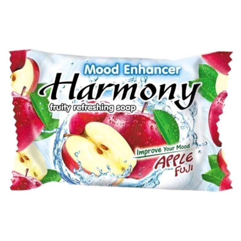 Harmony Fruity Refreshing Soap 70gr Sabun Mandi / Merah Jingga Official - Gambar 2