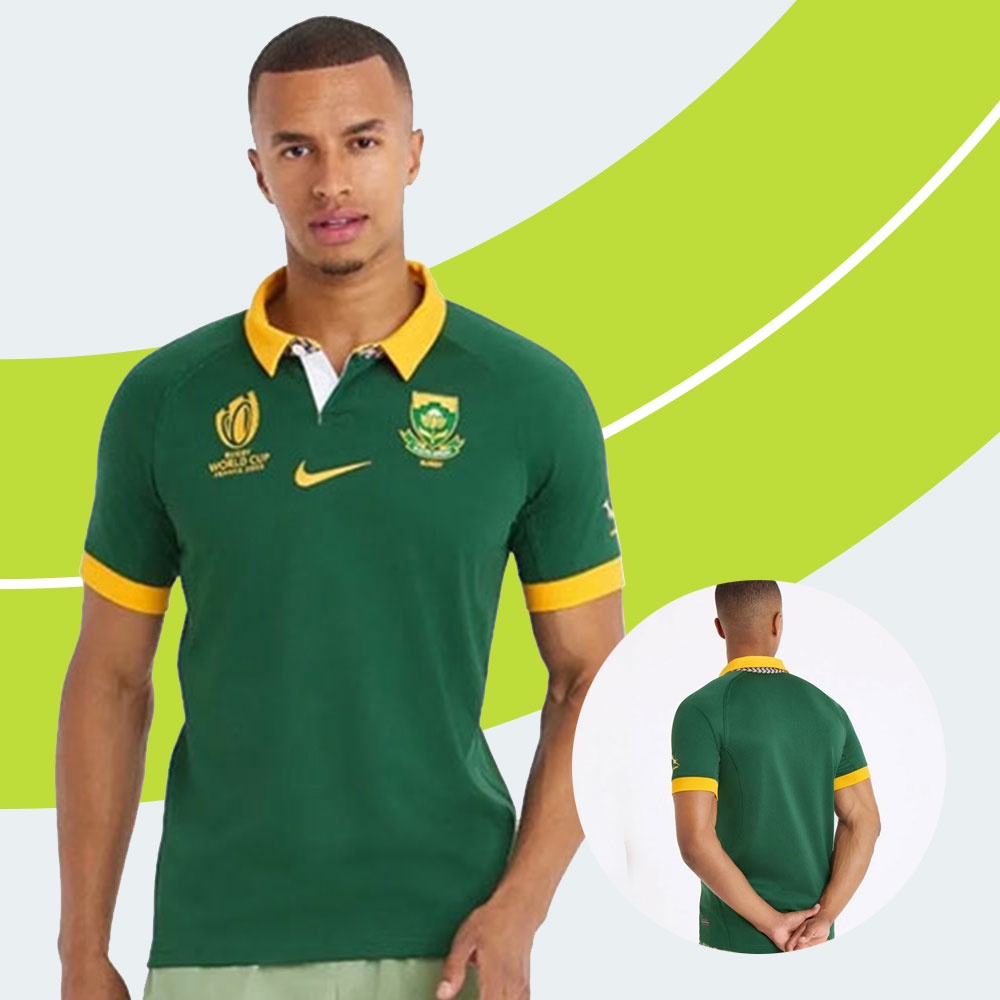 2023 South Africa Springboks RWC Home World Cup Rugby Jersey Shopee