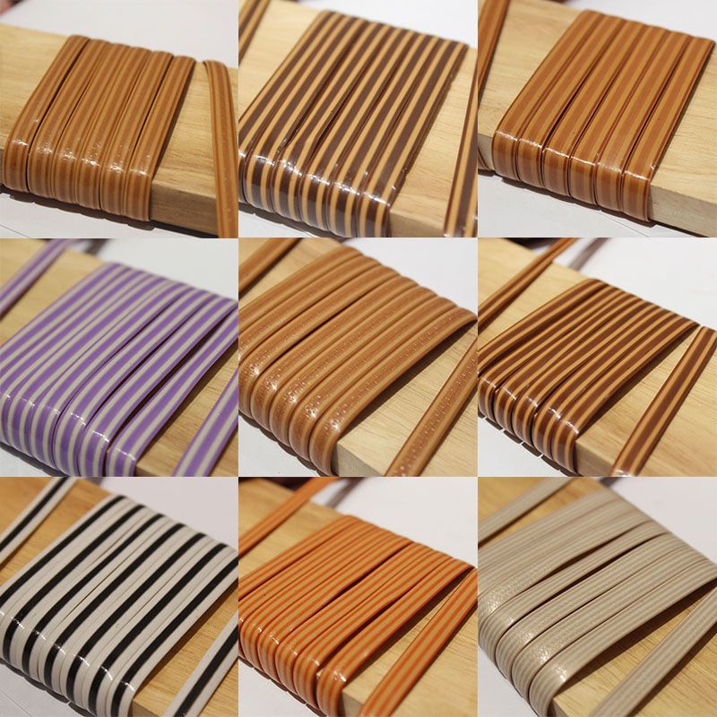 800cm Rattan woven pvc round flat simulated plastic rattan handmade ...