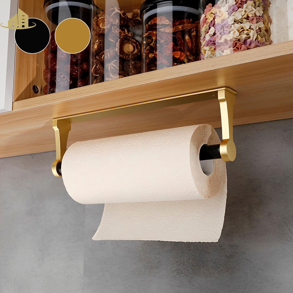 Paper Towel Holder Under Wall Mount Stainless Steel Tissue