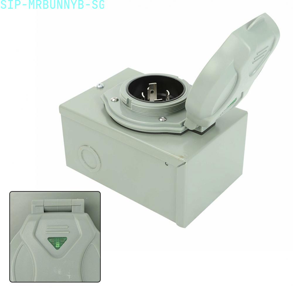 Power Inlet Box 30 Amp For 30a Rv Generator Line Generator NEMA L1430P