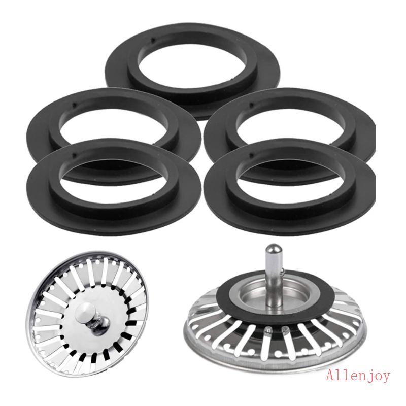 JOY 5pcs Kitchen Sink Waste Replacement Basket Washers Reliable Kitchen