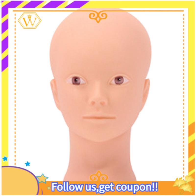 【W】Beauty Eyelash Extension Practice Training Head for Makeup