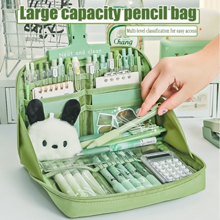 Big Capacity Pencil Case, Large Cute Pencil Pouch Aesthetic