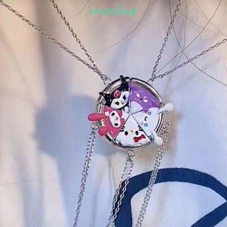 Kawaii Sanrio Hello Kitty Kuromi Melody Necklace Sweet Clavicle Chain Y2K Fashion Adjustable Pendant