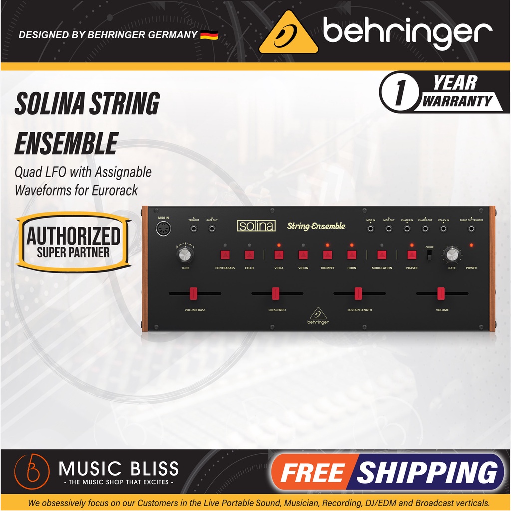 Behringer SOLINA STRING ENSEMBLE Classic Analog String Ensemble ...