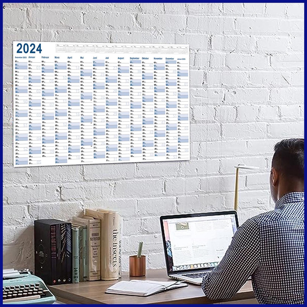 Large Full Year Calendar 2024 Annual Year Round Large Calendar Full