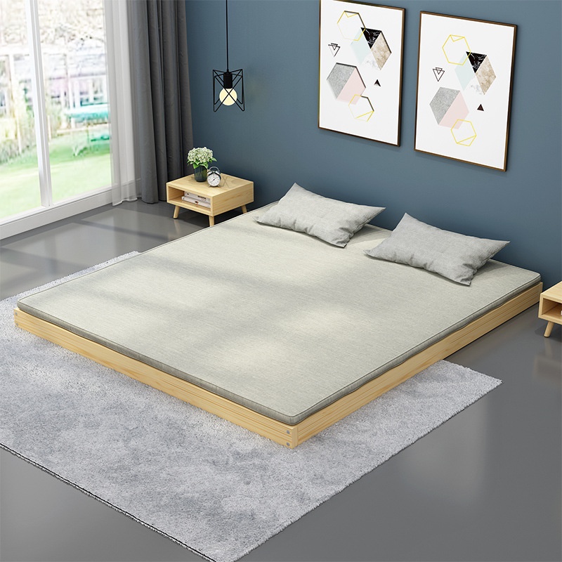 {SG Sales}Tatami Bed Tatami Bed Frame Solid Wood Bed Double Bed
