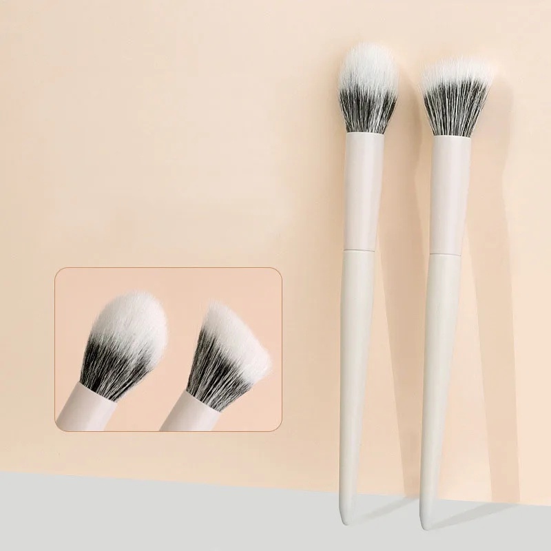 Blush Stippling Brush Highquality Double Layer Goat Hair Powder