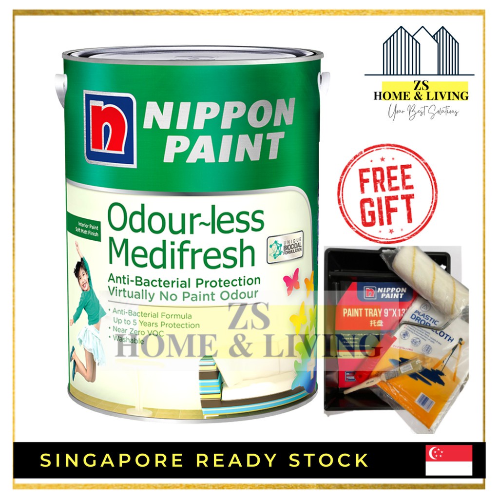 BIG SALES!!(All Colours Available!!) Nippon Odourless Medifresh Anti