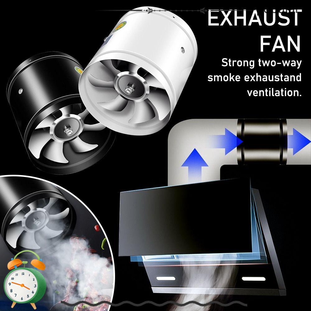 POP Exhaust Fan, Air Ventilation Pipe Toilet Mute Exhaust Fan