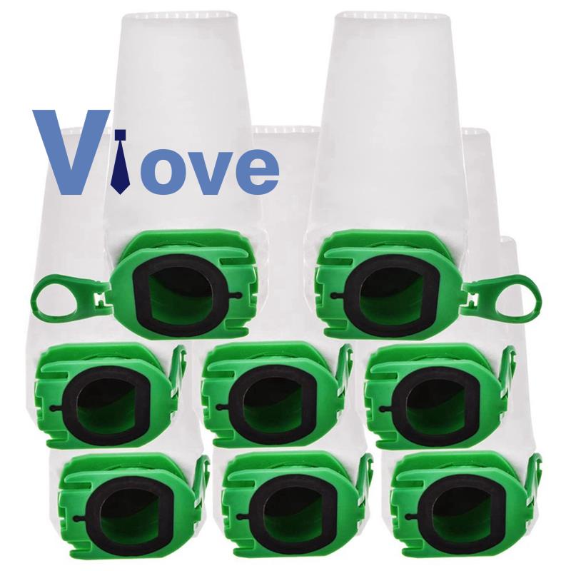 8 Pack Vacuum Cleaner Bags for Vorwerk Kobold VB100 VB 100 FP100 FP 100