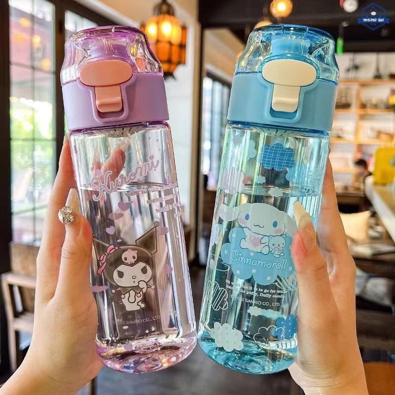 550ml Sanrio Large Capacity Cup Kuromi My Melody Cinnamoroll Plastic ...