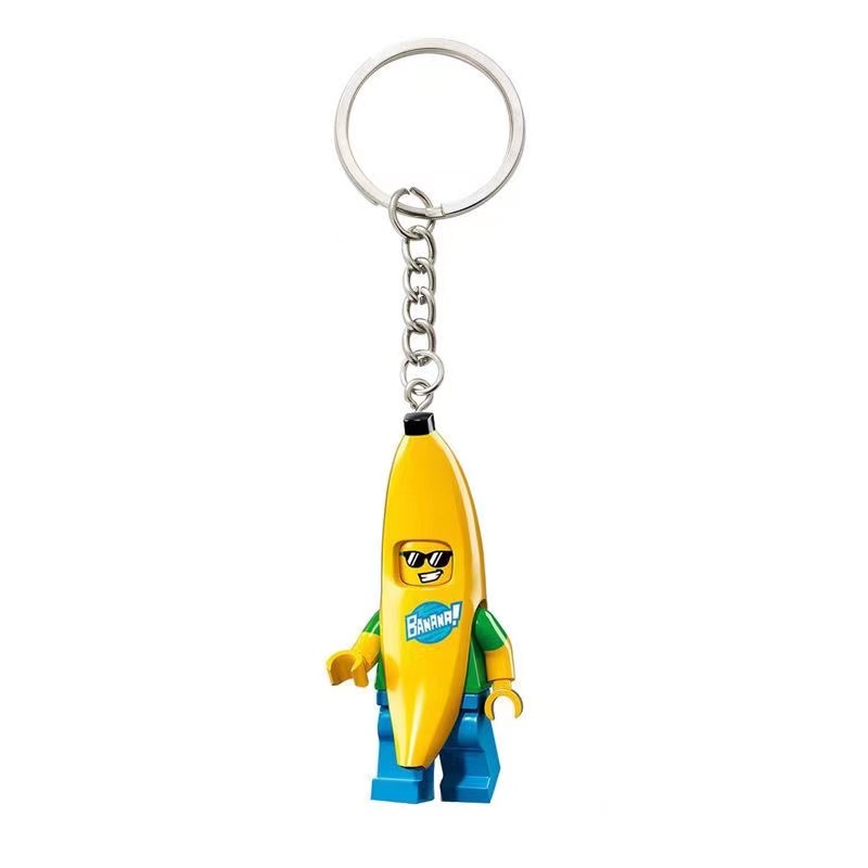 Lego banana hot sale keychain