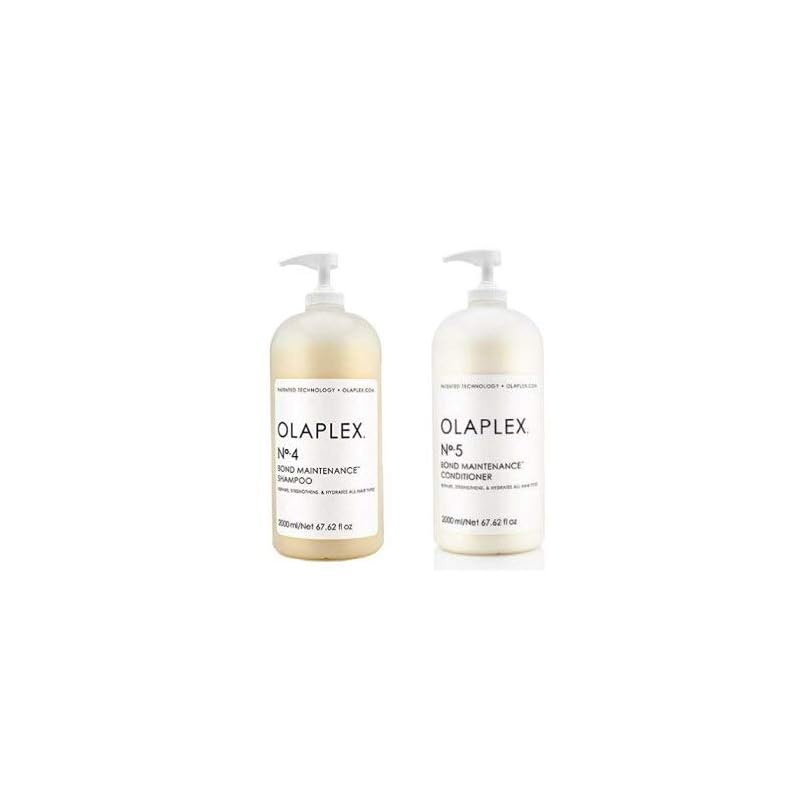Olaplex No.4 & No.5 Salon Size Shampoo and Conditioner Set [2000ml each